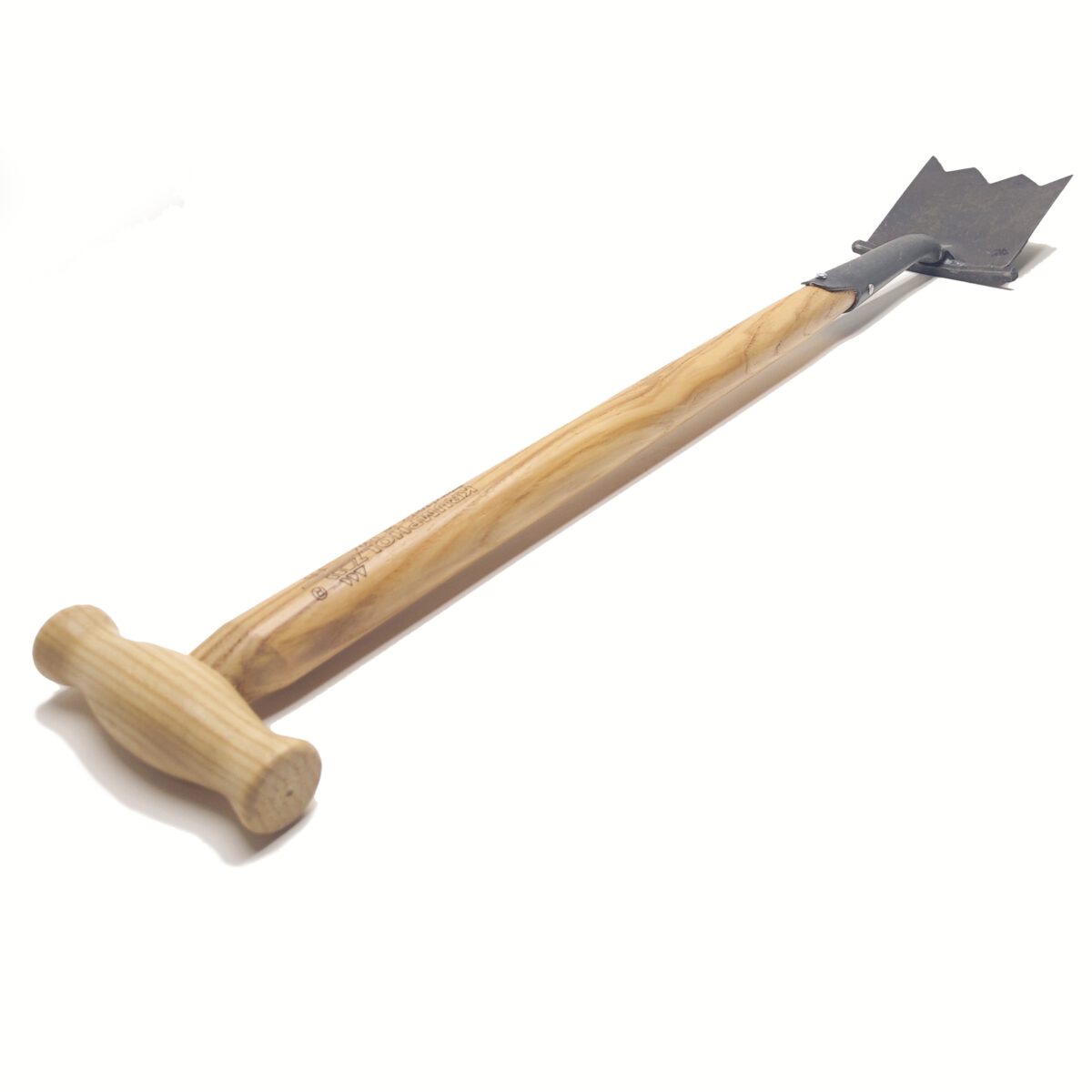 1409 - Kastuvas "Shark" - smailūs ašmenys - 80 cm uosio T formos rankena - Image 3