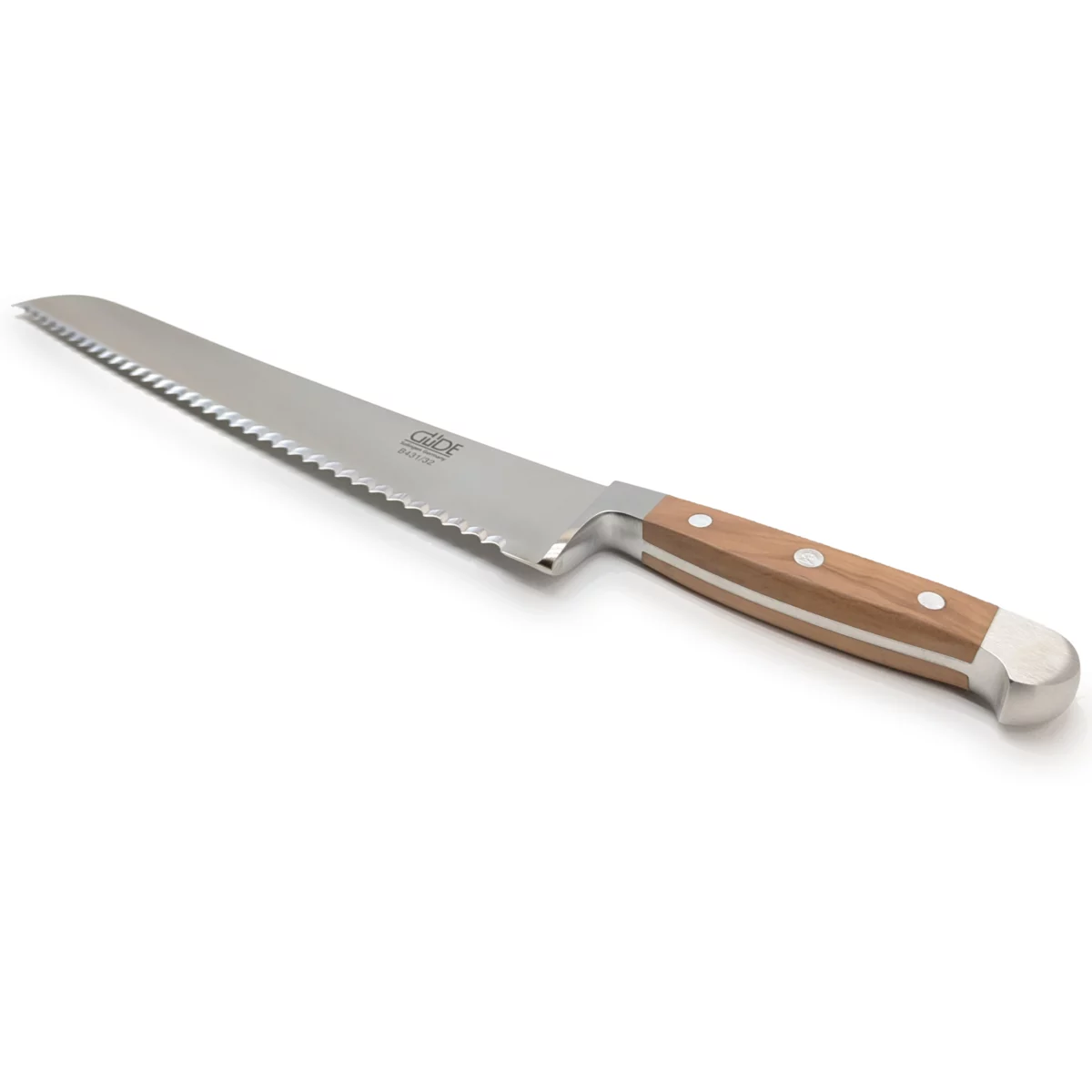 didelis "Güde" duonos peilis 32 cm kriaušė
