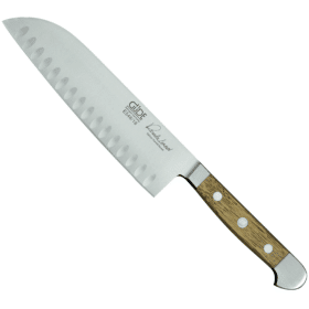 E546/18 - "Santoku Kulle" peilis - "Alpha barrel oak" serija