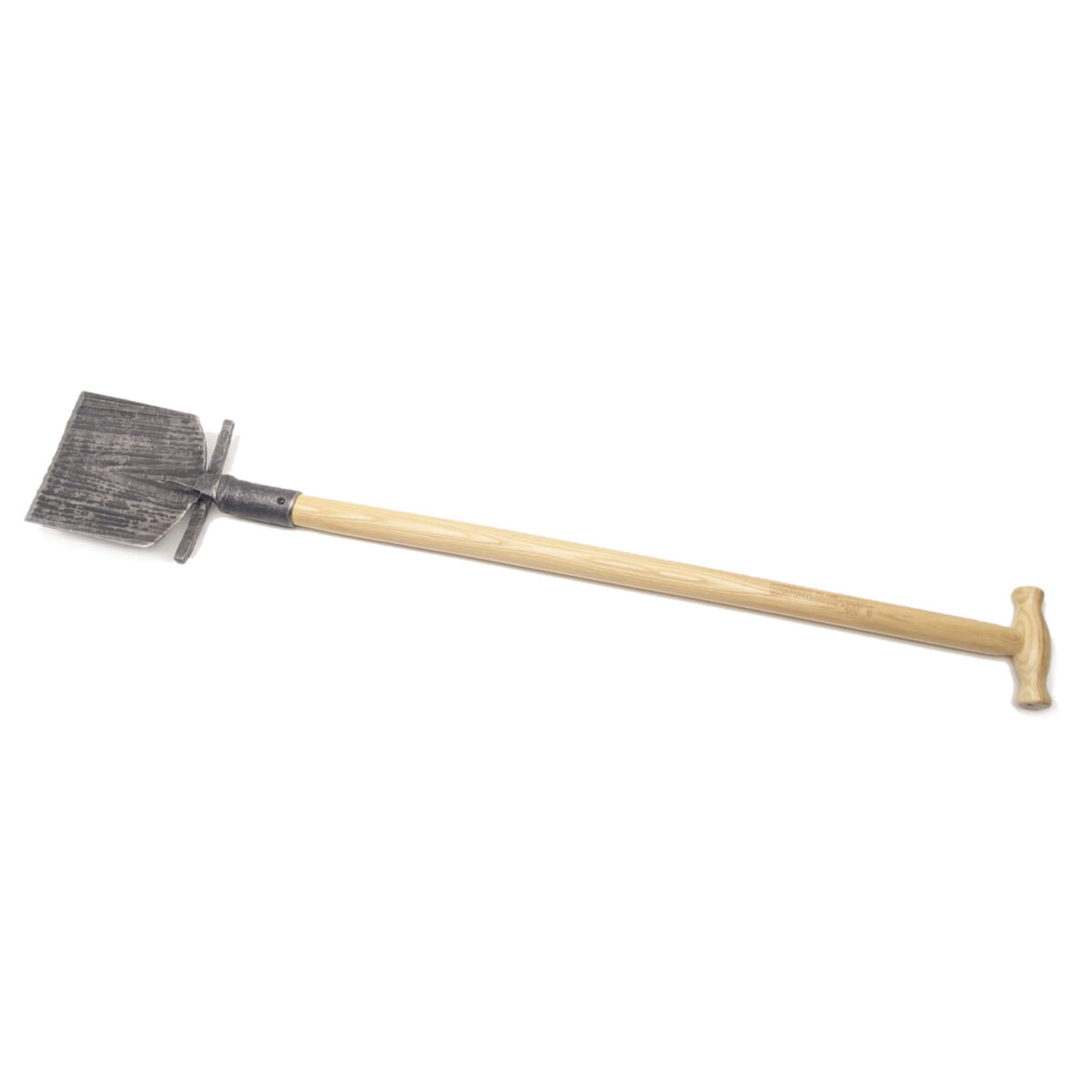 1572 - Šoninis kastuvas - 80 cm uosio T formos rankena - Image 3
