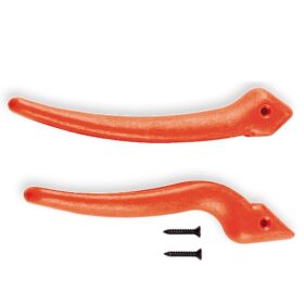 Originali "Löwe" - Atsarginės dalys - 1 pora plastikinių rankenų, skirtų 07 formos rankenai (išlenktai į vidų) - Nr. 6.004/07